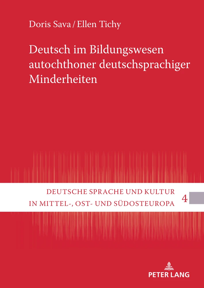 Cover image for 'Deutsch im Bildungswesen autochthoner deutschsprachiger Minderheiten'